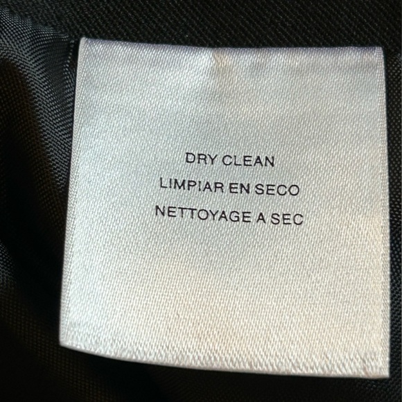 Anne Klein Classic Black Side Zip Stretch Pencil Skirt Size 6 - Picture 8 of 10